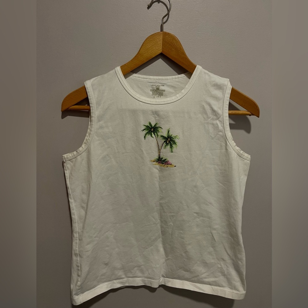 JONES NEW WORK SPORT tank top , made in Mexico 2000s